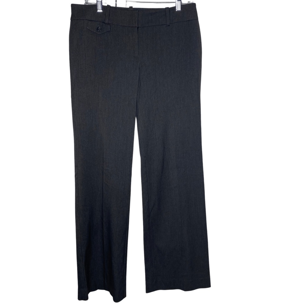 Ann Taylor Size 4 Modern Fit Dark Grey Dress Pants Career Wear